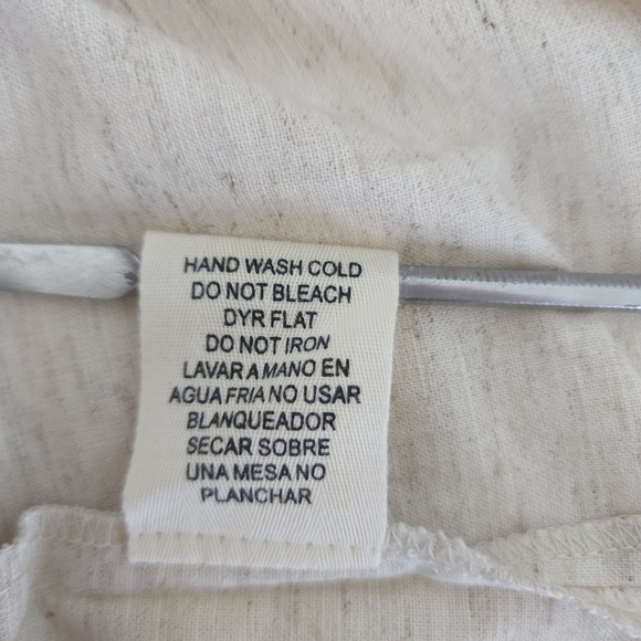 Anthropology Above Mediocre Taste Boho Linen Coastal Cowgirl Dress Size S - Picture 7 of 12